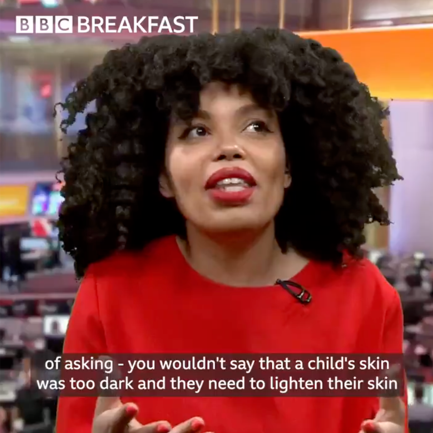 Emma Dabiri on BBC Breakfast calling for legal protections for afro-textured hair